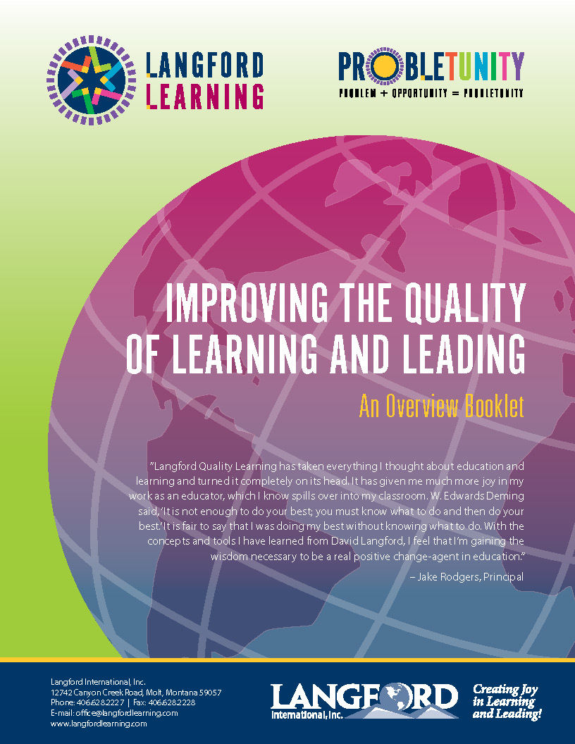 langford learning overview booklet